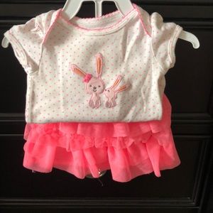 Baby girl bunny outfit
